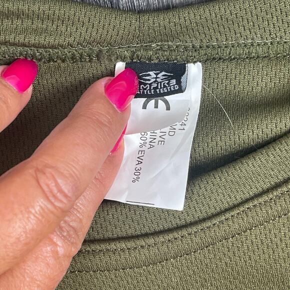 Empire Battle Tested Men Sz S/M Paintball Chest Protector Olive Padded Shirt - Picture 8 of 9